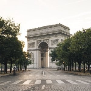 Arc De Triomphe Distant View