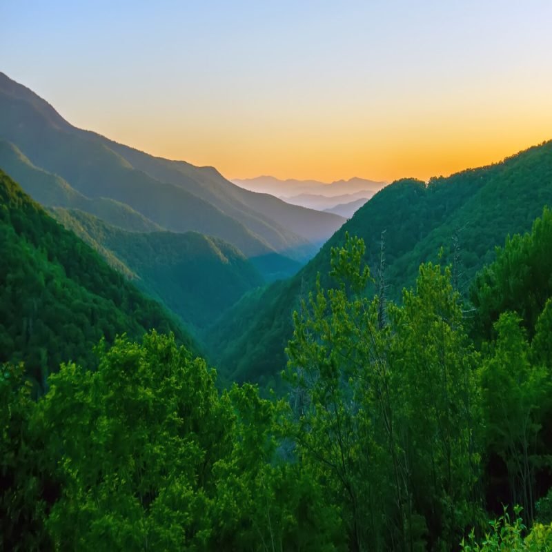 Blue Ridge Mountain Sunrise
