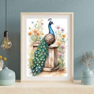 Peacock Feather With Eye