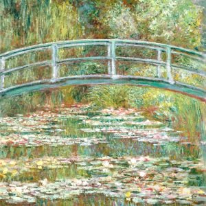 Bridge over a Pond of Water Lilies by Claude Monet