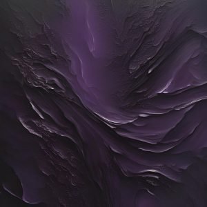 Dark Purple Abstract Painting