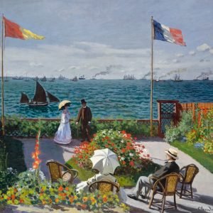 Garden (terrace) at Sainte-Adresse