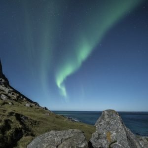 Green Aurora Borealis Norway