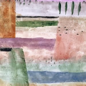 Landscape with Poplars Paul Klee