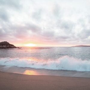 Pacific Coast Sunset at Monterey