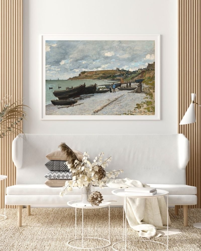 Sainte Adresse Print Claude Monet - Image 2