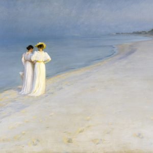 Summer Evening on Skagen's Southern Beach