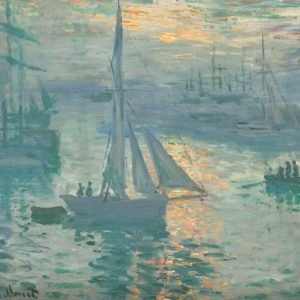 Sunrise by Claude Monet