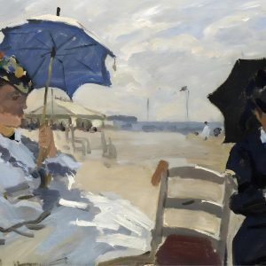 The Beach at Trouville Claude Monet