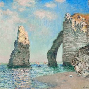 The Cliffs at Étretat Claude Monet