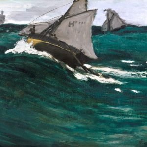 The Green Wave by Claude Monet