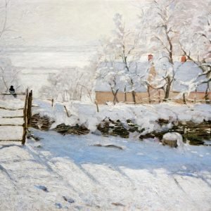 The Magpie Print Claude Monet