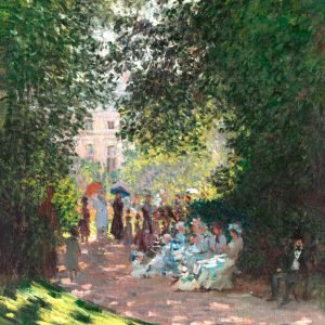 The Parc Monceau by Claude Monet