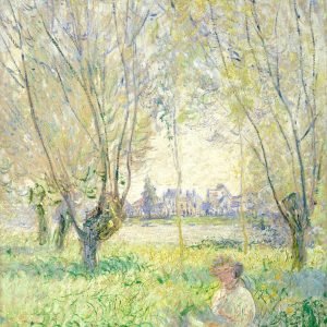 Woman Seated under the Willows