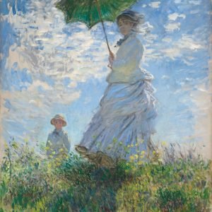 Woman with a Parasol Madame Monet and Her Son
