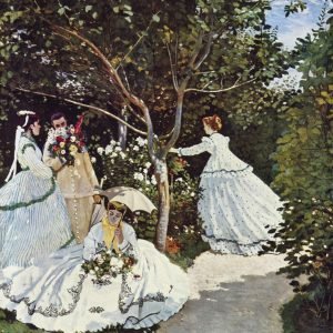 Women in the Garden Claude Monet