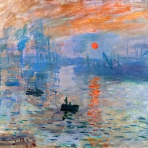 impression sunrise by claude monet