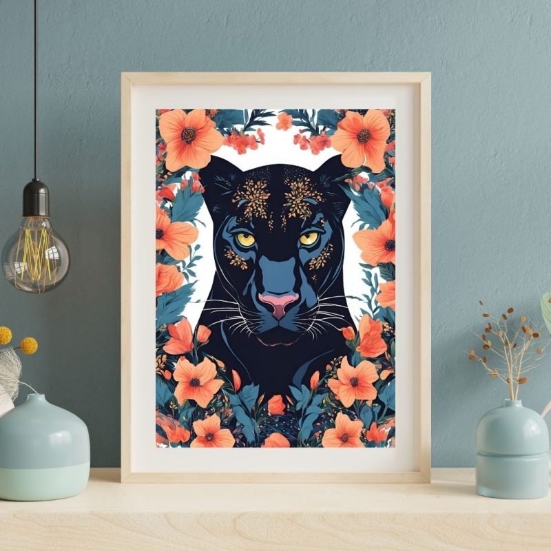 Black Panther Floral - Image 2