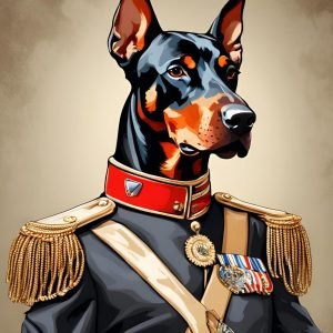 Doberman Dog General Portrait