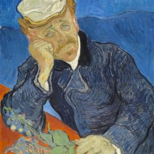 Dr Paul Gachet Portrait Painting Vincent van Gogh