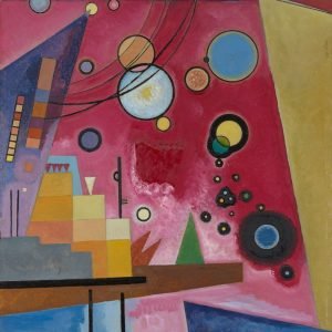 Heavy Red by Wassily Kandinsky