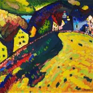 Houses at Murnau by Wassily Kandinsky