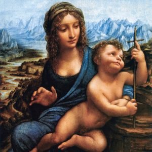 Madonna of the Yarnwinder Leonardo da Vinci