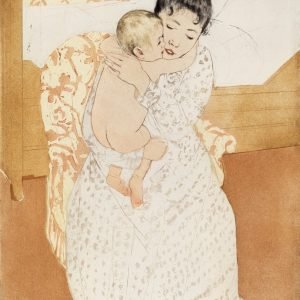 Maternal Caress by Mary Cassatt