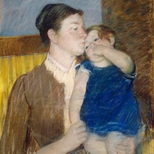 Mother’s Goodnight Kiss by Mary Cassatt