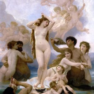 The Birth of Venus William Adolphe Bouguereau