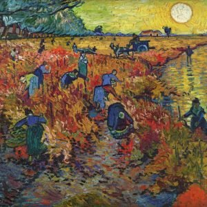 The Red Vineyard Vincent van Gogh
