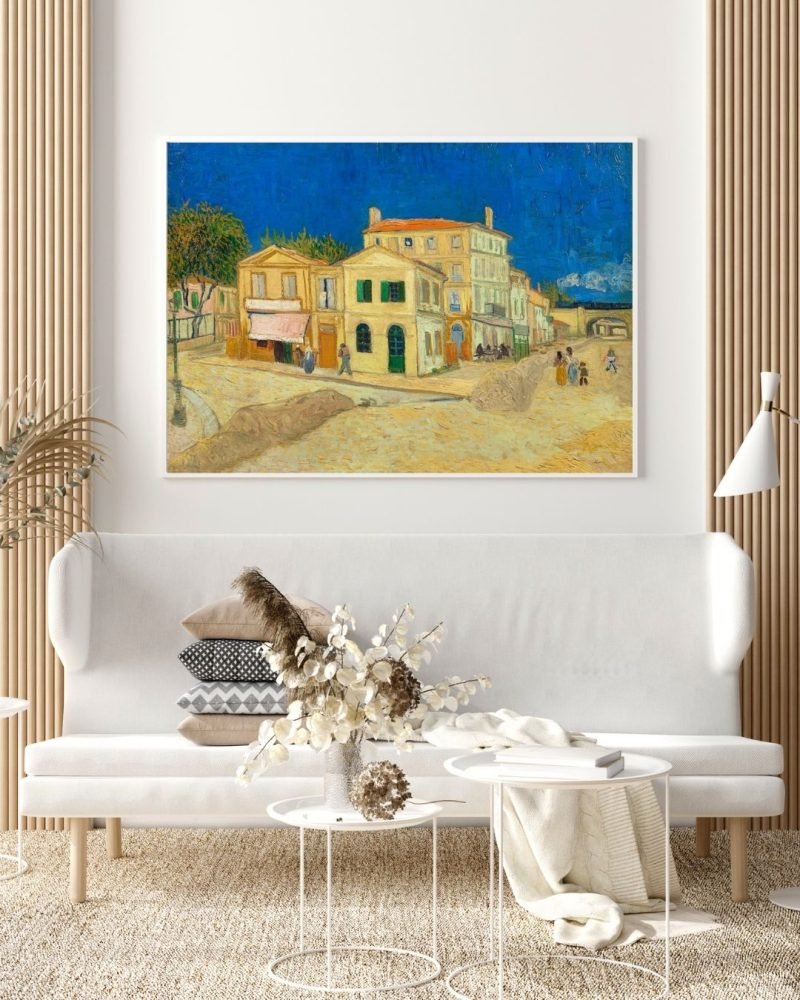The yellow House Vincent van Gogh Poster