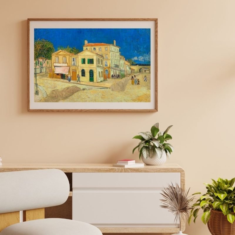 The yellow House Vincent van Gogh Wall Art
