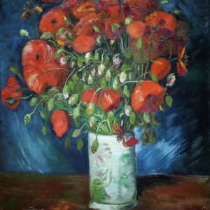 Vase with Poppies Vincent van Gogh