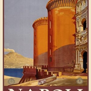 Vintage Naples (Napoli) Travel Poster
