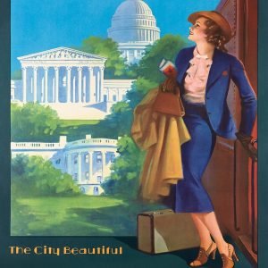 Vintage Washington Travel Poster The City Beautiful