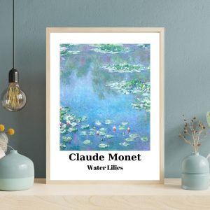 Monet Water Lilies Poster Print
