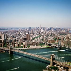 New York City Poster Aerial View