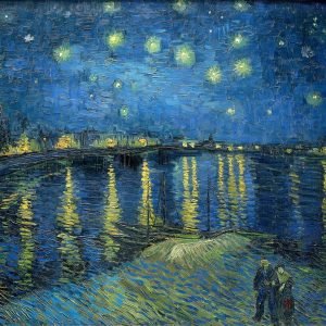 Starry Night Over the Rhone Van Gogh