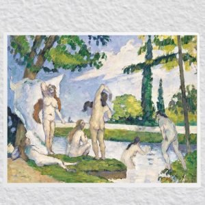 Bathers Paul Cezanne Art Print