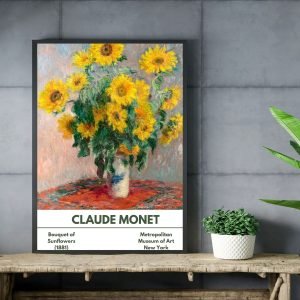 Claude Monet Bouquet of Sunflowers canvas