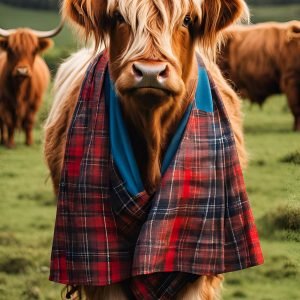 Cute Scottish Highland Cow