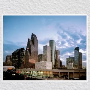 Downtown Houston Texas Poster