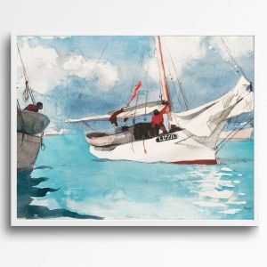 Fishing Boats Key West Winslow Homer poster