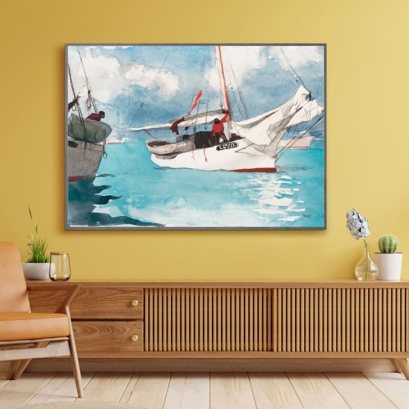 Fishing Boats Key West Winslow Homer print