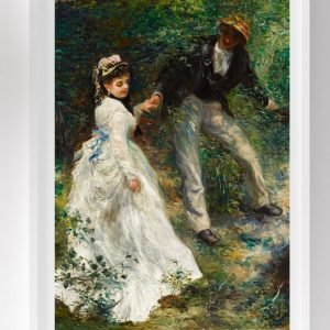 La Promenade Print Pierre Auguste Renoir poster