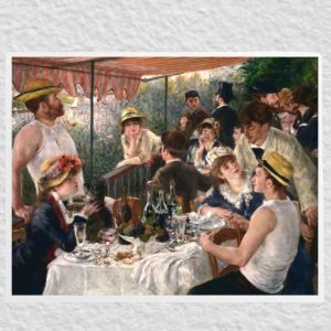 Luncheon of the Boating Party Art Print Pierre Auguste Renoir