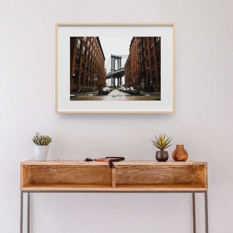 Manhattan Dumbo Poster wall art