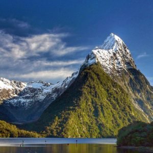 Mitre Peak New Zealand Poster