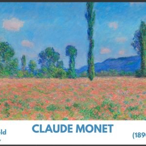 Monet Poppy Field Print